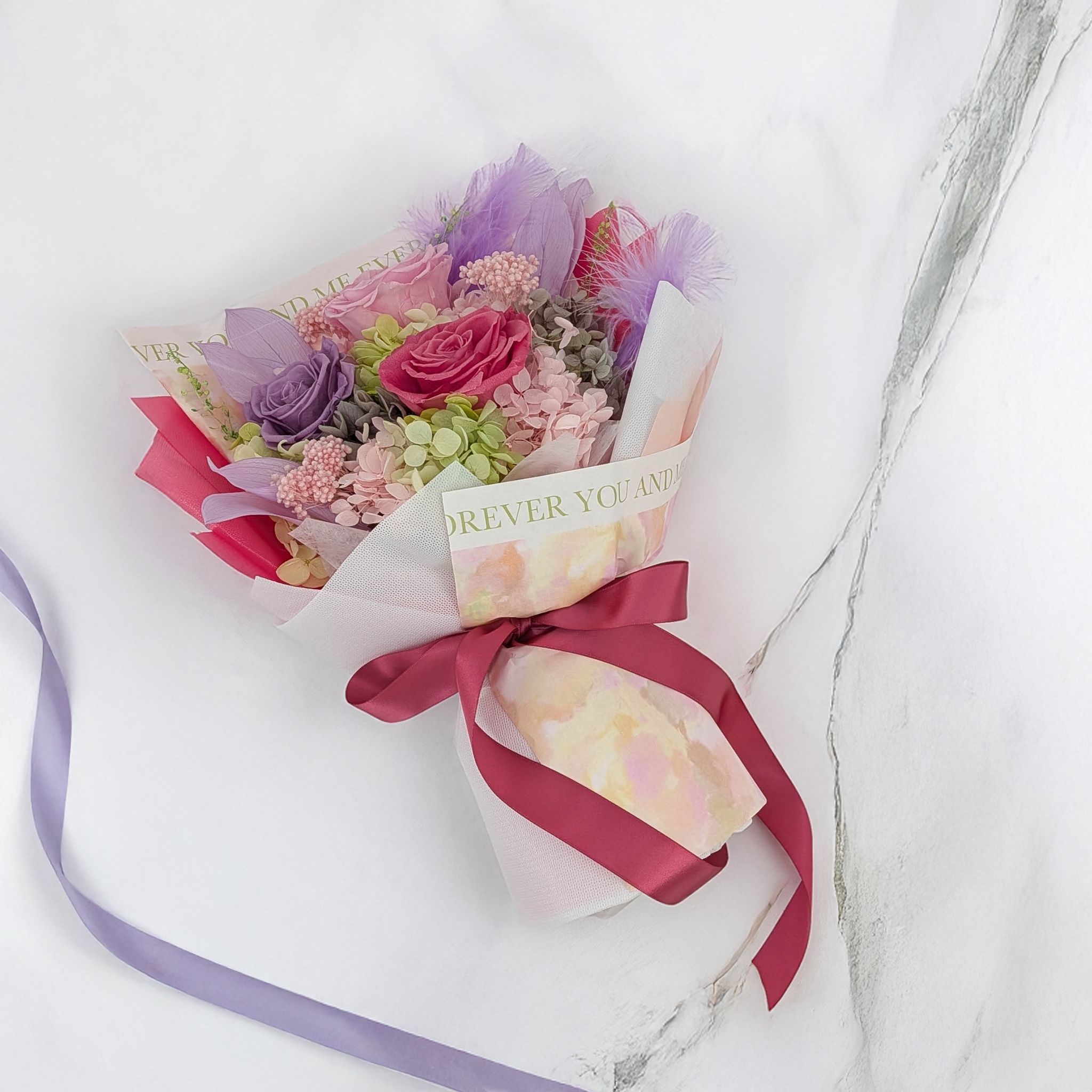 Bukiet Premium w pudełku - EVERGIVE – A Lasting Gesture – Garden Charm