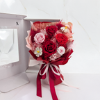 Bukiet Premium w pudełku - EVERGIVE – A Lasting Gesture – Red Desire